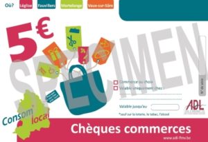 Chèques Commerces ADL