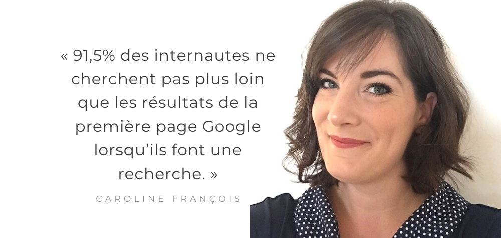 Caroline François rédactrice web