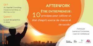 Afterwork 29 septembre