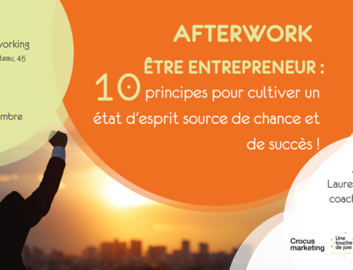 29/09/22 : Afterwork : Cultivez un état d’esprit source de chance et de succès