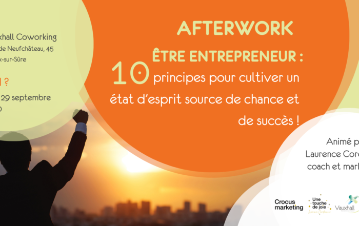 Afterwork 29 septembre