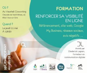 11.05 Diederick Legrain renforcer sa visibilité en ligne