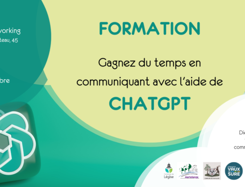 09/11 – Formation “Gagnez du temps en communiquant avec l’aide de ChatGPT”