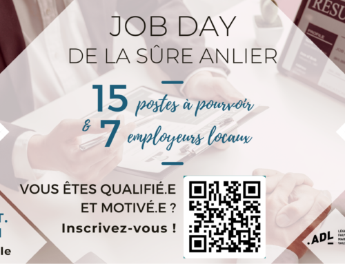 Le 25 septembre : un Job Day local avec 15 postes à pourvoir