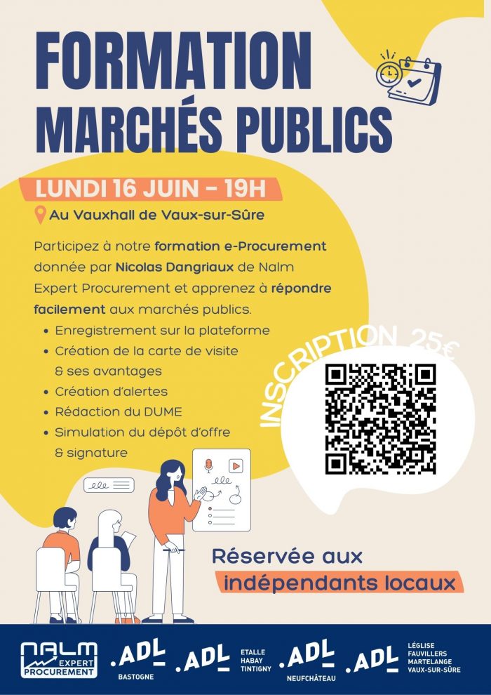 Formation e-procurement du 16 juin 25
