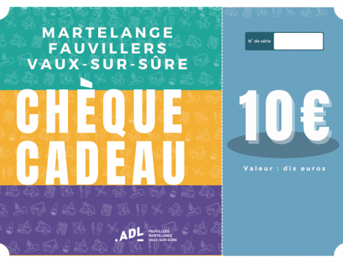 La saison des chèques cadeaux est relancée !